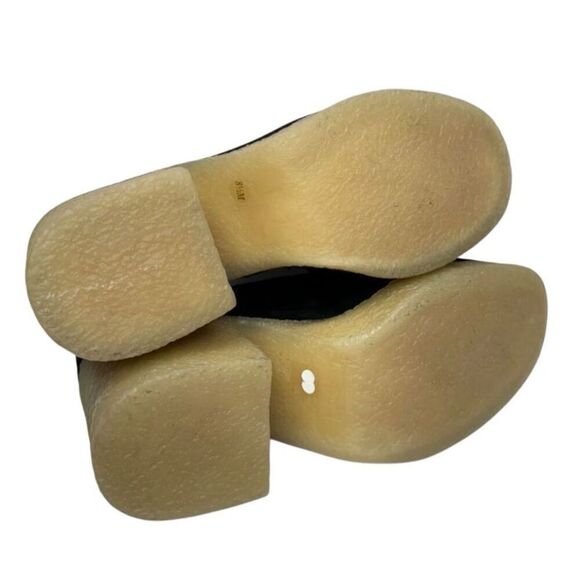 Marc Fisher Lina Platform Loafer Size‎ 8.5 Suede Penny Light Black Slip On Shoes - Picture 9 of 9